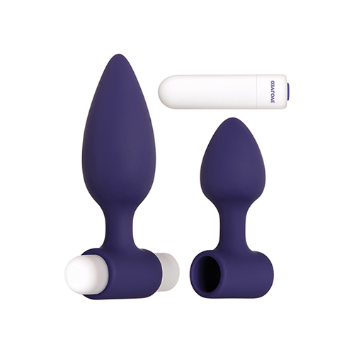 Evolved - Dynamic duo - Buttplug set met bullet vibrator